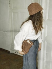 Image 2 of rye cloche hat