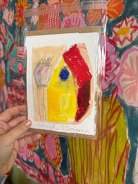Image 1 of 3.)  collages 15 x 20 cm 