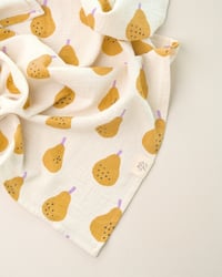 Image 2 of Lange poires · Double gaze ocre · Coton biologique