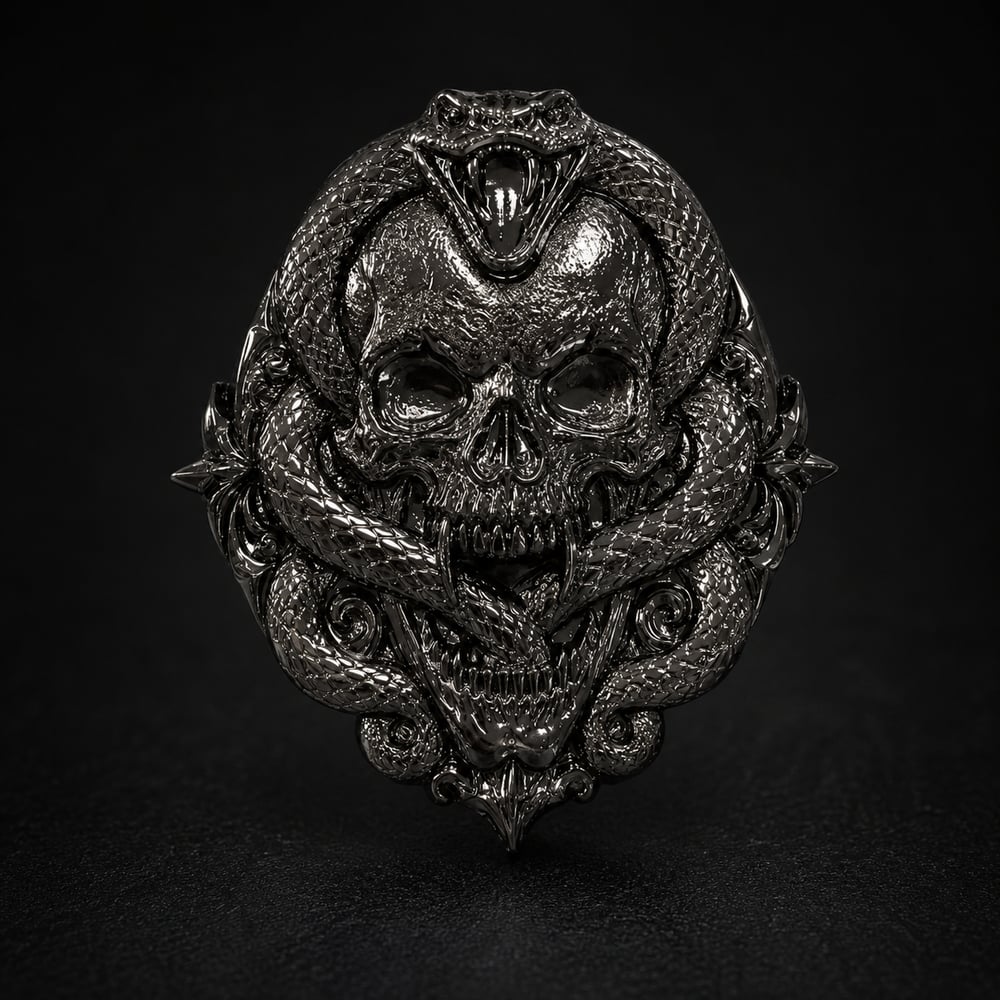 The Serpent King enamel pin
