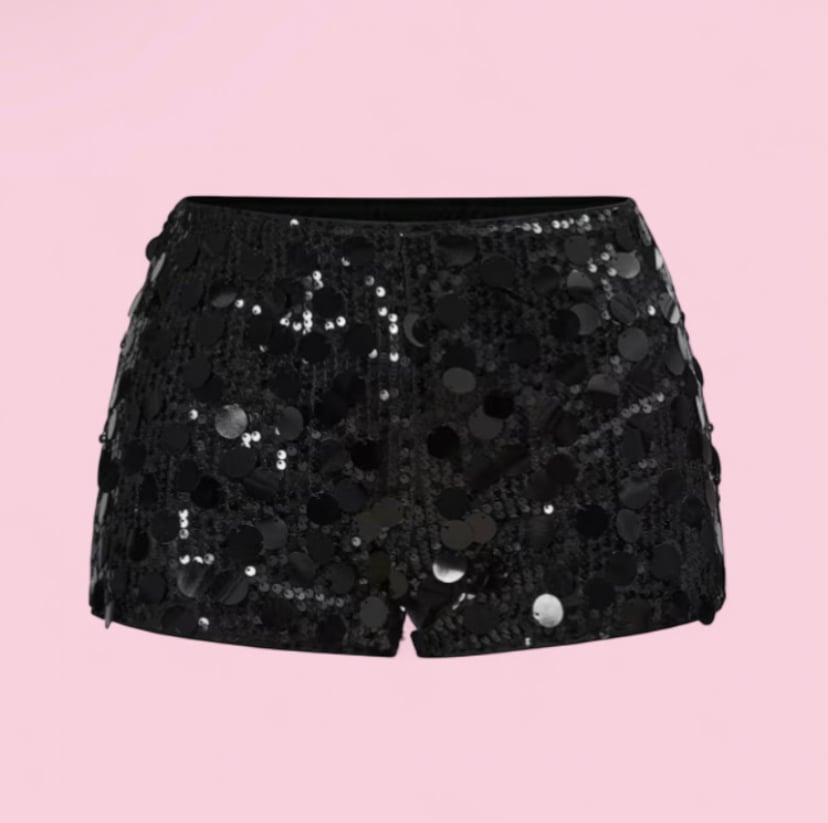 Image of Sequin shorts 