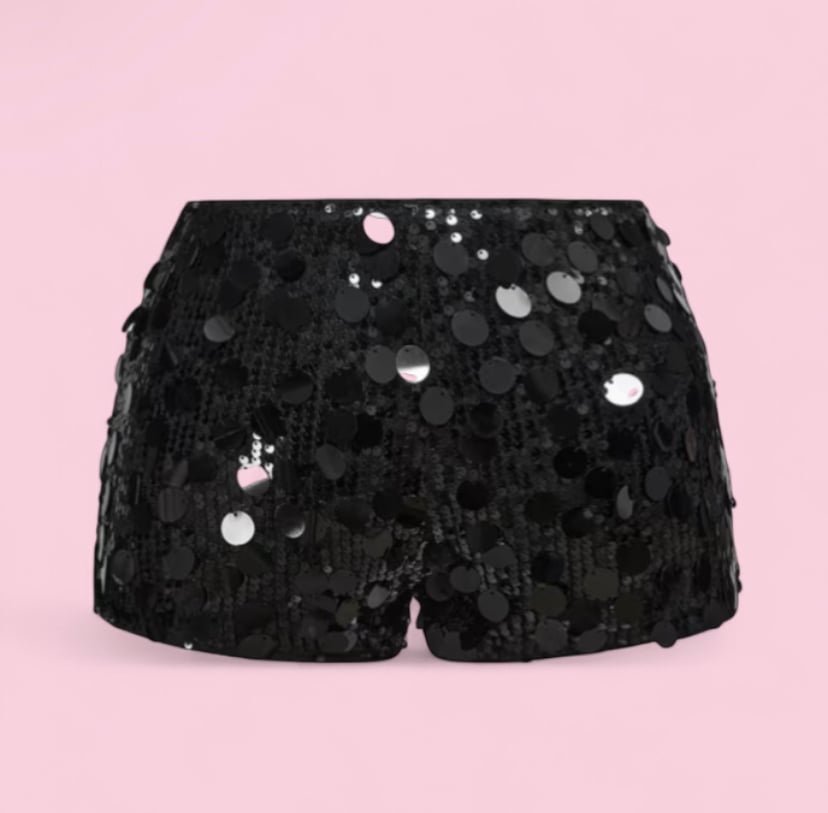 Image of Sequin shorts 