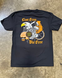Image 1 of LIVE FREE DIE FREE Pocket Tees