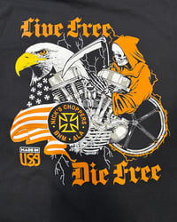 Image 2 of LIVE FREE DIE FREE Pocket Tees