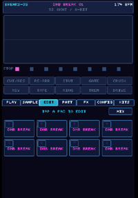 Image 5 of Breaks-DS - NDS Drum Loop Glitch Sampler - Downloadable ROM - V4.4 (07/25/26)