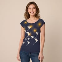 Image 1 of NavyStarburst Bamboo