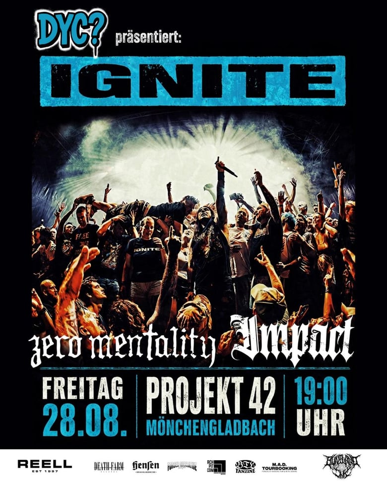 Image of  25*  HARDTICKET IGNITE + ZM + Impact 28.08. Projekt 42