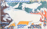 Image 1 of "The Bull Fighter Collage V" by America Martin