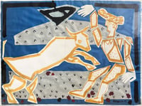 Image 2 of "The Bull Fighter Collage III" by America Martin