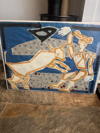 Image 3 of "The Bull Fighter Collage III" by America Martin