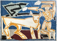 Image 2 of  "The Bull Fighter Collage II" by America Martin
