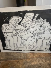 Image 3 of "Untitled Musicians" by America Martin