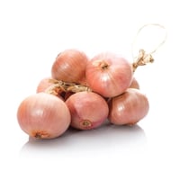 Image 5 of Genuine French P.D.O Roscoff Pink Onions on String 1kg A.O.P