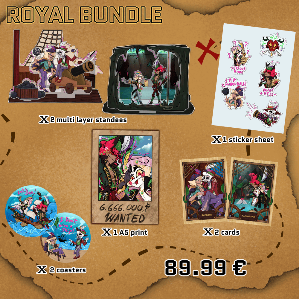 Image of Pre order Pirate Royal Bundle
