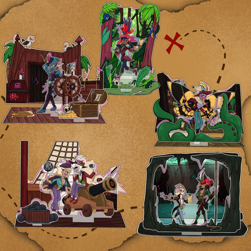 Image of Pre order Pirate standees