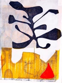 Image 2 of Layered Abstract Gelliprints -  September's  Gelliprint Monthly session at Clevedon Craft Centre 