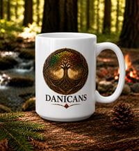 Image 1 of  Danicans Phoenix & Tree of Life 15oz Oversized Ceramic Mugs