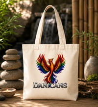 Image 2 of Danicans Phoenix & Tree of Life Canvas Tote Bag 