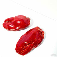 Image 1 of Maine Lobster Claw Ceramic Sculpture 