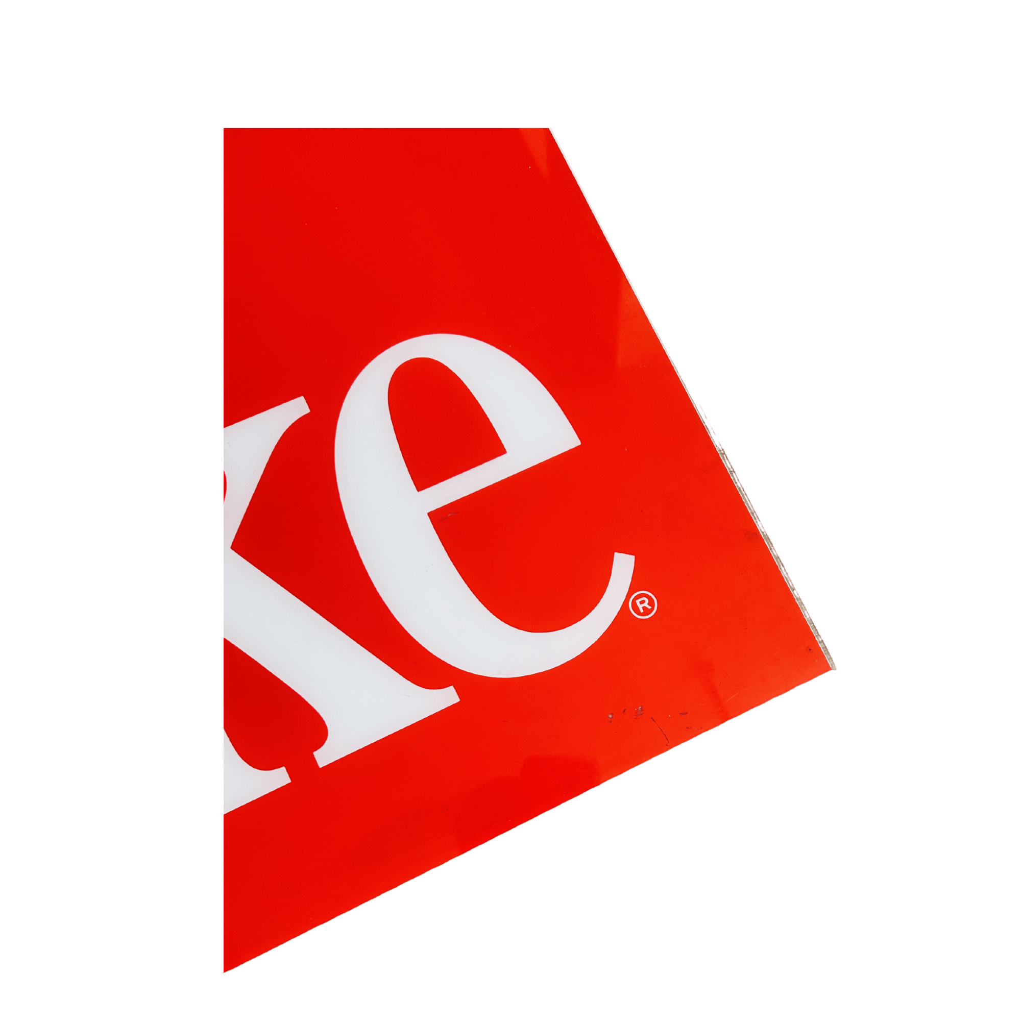 Vintage Coca-Cola Enjoy Coke Acrylic Advertising Sign | Berlunt