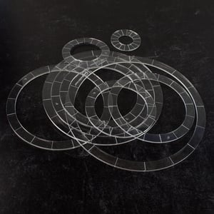 Image of NEW! 12" Concentric Circle Set by Sue Spargo