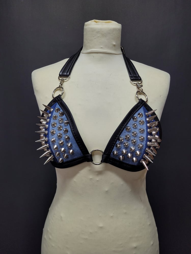 Image of DENIM BIKINI BRA