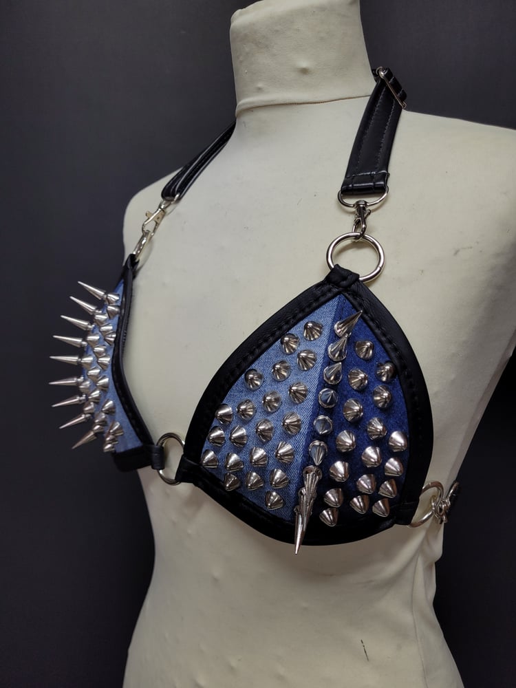Image of DENIM BIKINI BRA