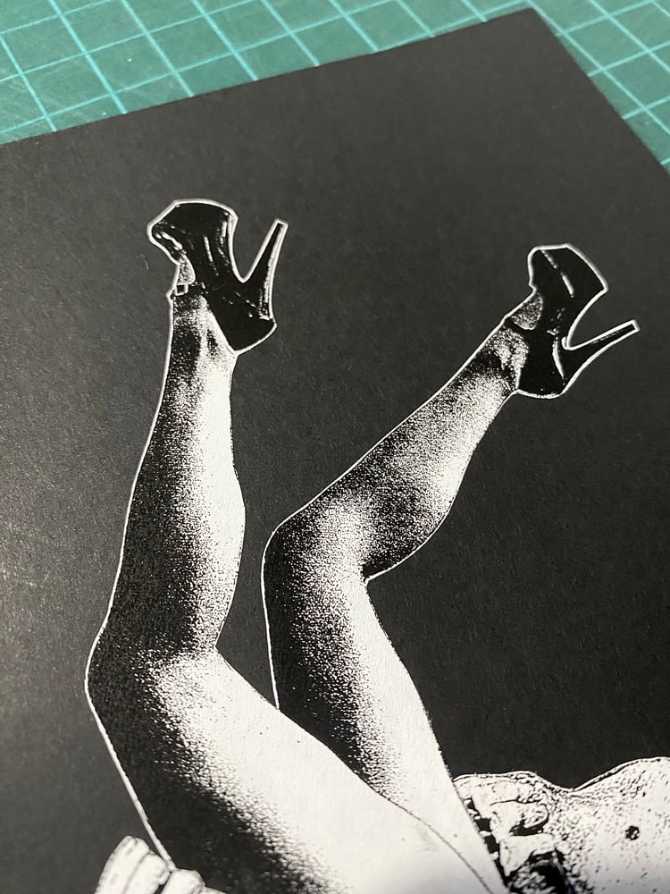 Image of 'legs' original collage