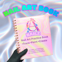 Image 1 of Nail Art Practice Book