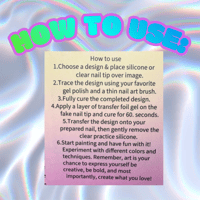 Image 4 of Nail Art Practice Book