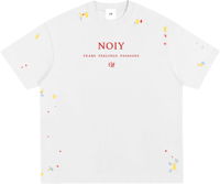Image 3 of Essential Cotton "NOIY Paint Splatter" T-shirt 230gsm|6.8oz