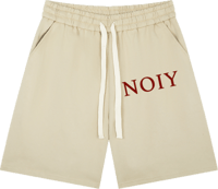 Image 1 of Loose Fit Drawstring "NOIY" Shorts 380gsm|11.2oz