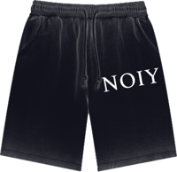 Image 1 of Reverse Dyed "NOIY" Sweatshorts 350gsm|10.3