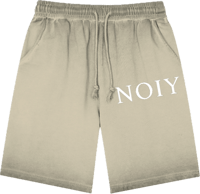 Image 2 of Reverse Dyed "NOIY" Sweatshorts 350gsm|10.3