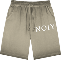 Image 4 of Reverse Dyed "NOIY" Sweatshorts 350gsm|10.3