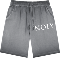 Image 3 of Reverse Dyed "NOIY" Sweatshorts 350gsm|10.3
