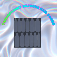 Transparent Silicone Nail Forms Large 