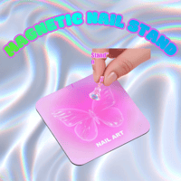 Magnetic 🧲 Nail Stand 