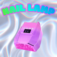 Gradient Purple Nail lamp