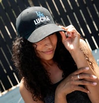 Image 2 of L.A. LUCHA - Cap (Gray, Royal Blue, Black)