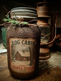Log Cabin Candles