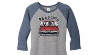 Image 2 of * PRE-ORDER BAA'D GIRLS Women's Raglan Tee
