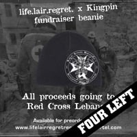 LLR x Kingpin fundraiser beanie