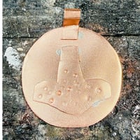 Image 2 of Copper Thor's Hammer Pendant (Mjölnir)