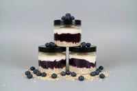 Blueberry Protein Overnight Oats