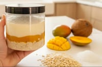 Tropical Coconut Overnight Protein Oats