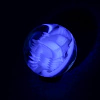 Image 4 of UV Lavender Tri-cello Marble 