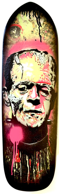 Image 1 of Frankie original painted deck