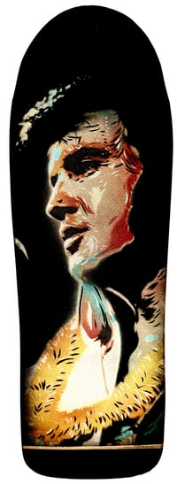 Image 1 of Velvet Elvis Skateboard deck 
