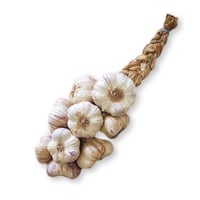 French Cadours Hand Braided Strung Garlic – 1kg